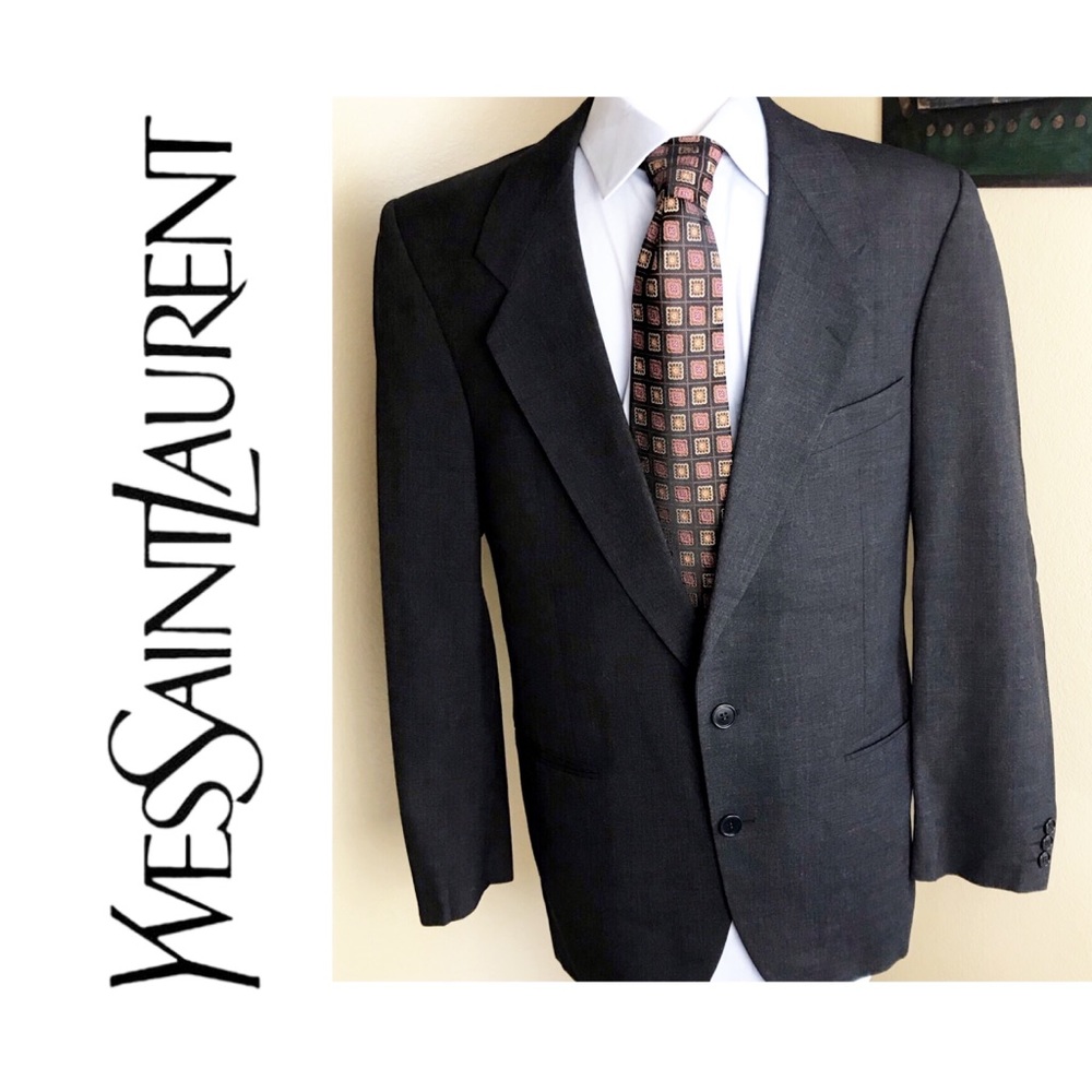 XMI Platinum tie floral square maroon & black - Picture 4 of 4